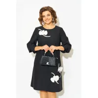 Платье Лилиана 1492 черный