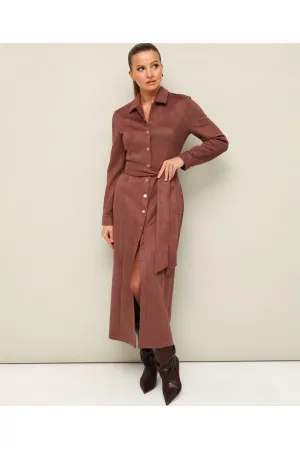 Платье Pur Pur 11-422 Коричневый