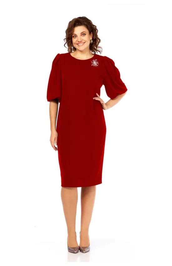 Платье Милора-Стиль 1421 красный