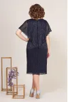 Платье Mira Fashion 5258-4 темно-синий Платье Mira Fashion 5258-4 темно-синий