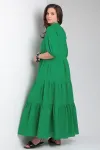 Платье Andina City 8029-3 зелёный