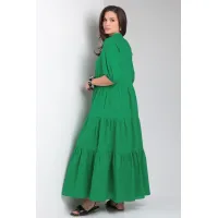 Платье Andina City 8029-3 зелёный