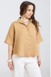 Блузка Mirolia 1285 Горчичный