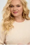 Платье Your Size 2262/170 Бежевый