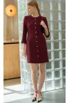 Платье Lokka 1708 бордовый