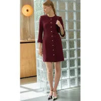 Платье Lokka 1708 бордовый Платье Lokka 1708 бордовый