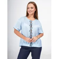 Блузка Condra Deluxe 16265 голубой