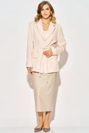 Юбка Laikony L-924 серо-бежевый