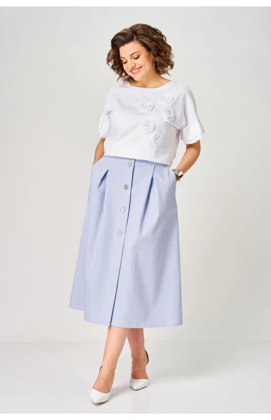 Юбка Rumoda 2290 голубой