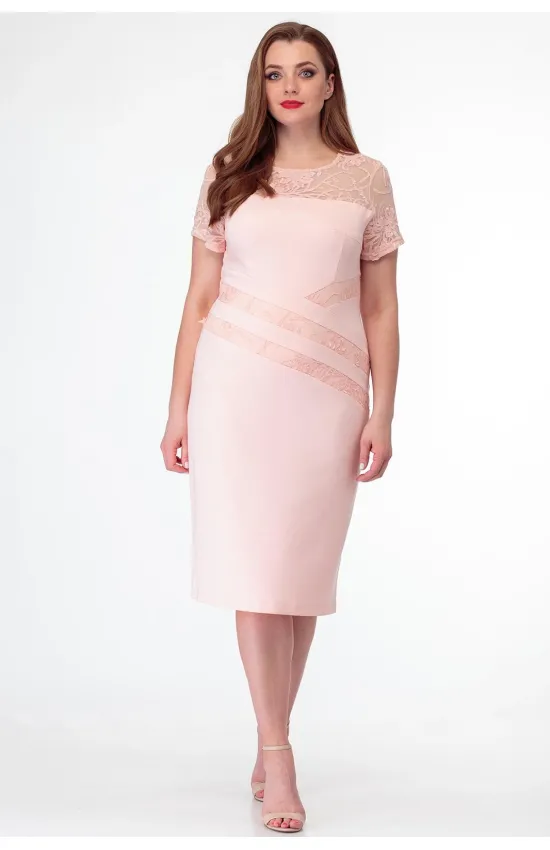 Платье Anelli 215 розовый