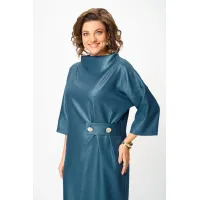 Платье Кокетка И К 1519-1 бирюзовый Платье Кокетка И К 1519-1 бирюзовый