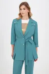 Пиджак Bazalini 5027 бирюза