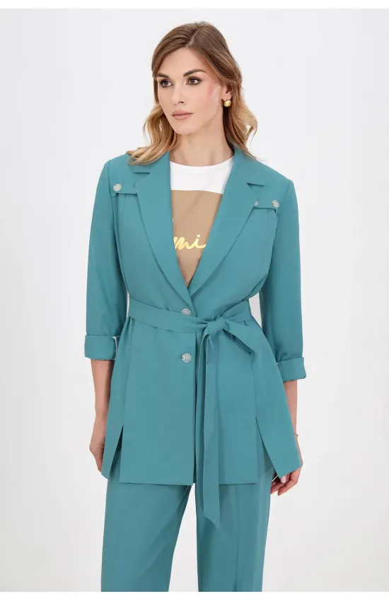 Пиджак Bazalini 5027 бирюза