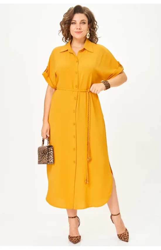 Платье Svetlana Style 1699 горчица