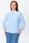 Блузка Modema 770-1 голубая полоска