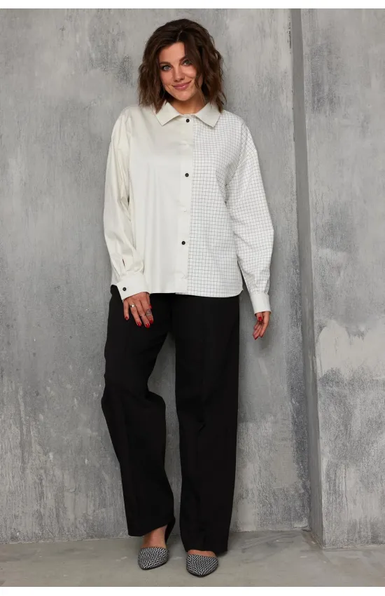 Блузка Begimoda 4143 сливочный Блузка Begimoda 4143 сливочный