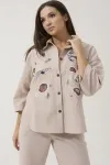 Блузка Ma Cherie 1151 бежевый