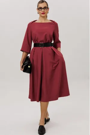 Платье Anastasia 1108.4 брусника