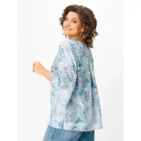 Блузка Zlata 4453 голубой