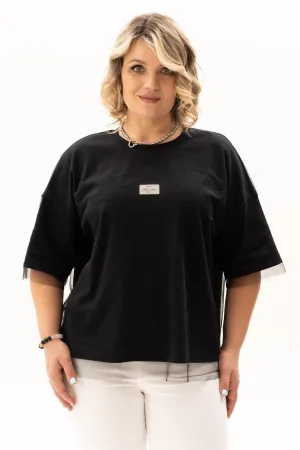 Блузка Algranda 4147-8 Черный