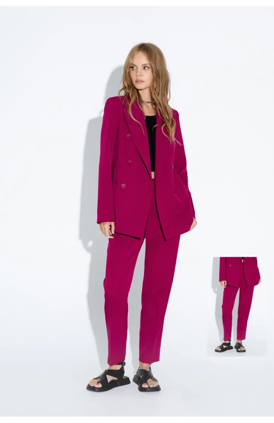 Брюки Pirs 4638 ягодный