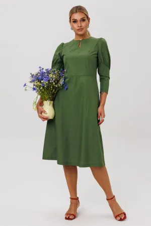 Платье Anelli 1647 зеленый