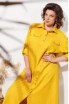 Платье Anastasia Mak 1330 жёлтый