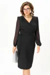 Платье Орхидея Люкс 1636 Черный