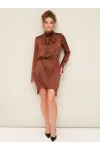 Платье Pur Pur 11-438 Коричневый