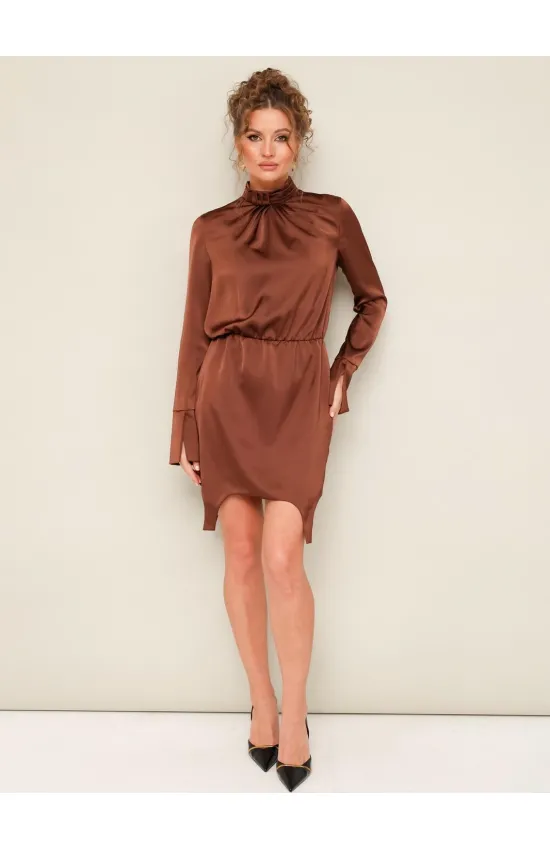 Платье Pur Pur 11-438 Коричневый