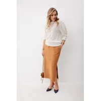 Юбка Kaloris 2259 горчичный