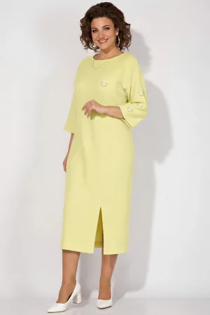 Платье Лилиана 1485 лимонный