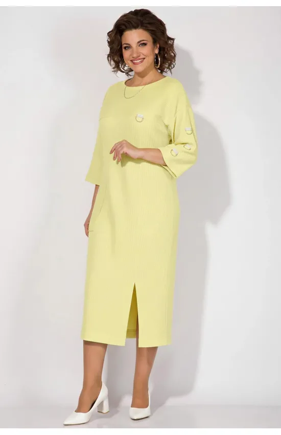 Платье Лилиана 1485 лимонный