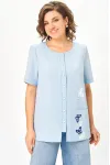 Блузка Дали 5768 голубая