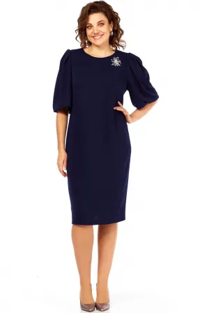Платье Милора-Стиль 1421 синий