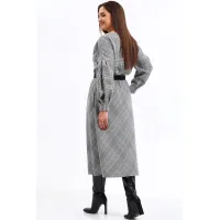 Платье Axxa 55227 серый Платье Axxa 55227 серый