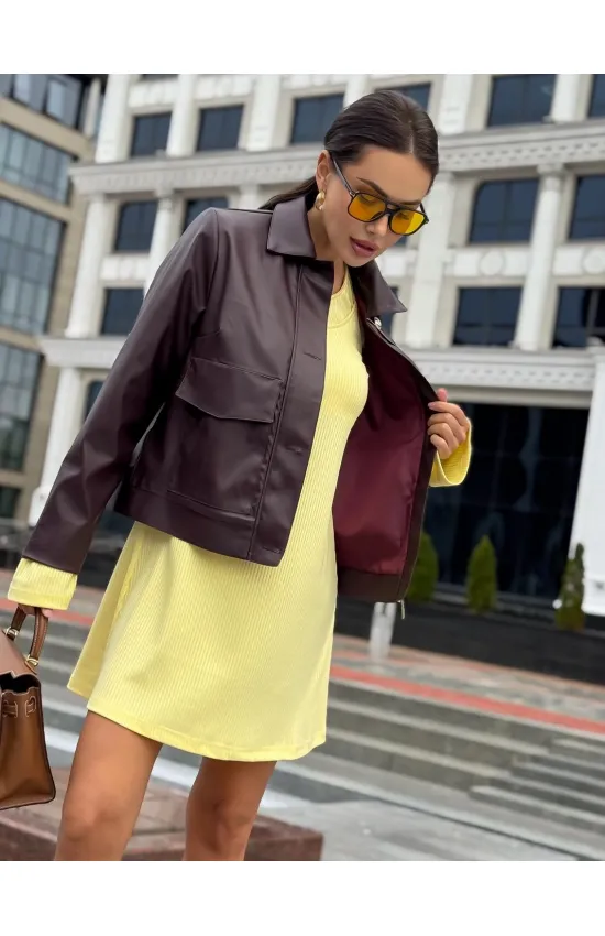 Пиджак Aura Ofthe Day 1140 махагон