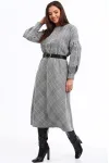 Платье Axxa 55227 серый Платье Axxa 55227 серый