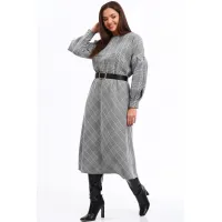 Платье Axxa 55227 серый Платье Axxa 55227 серый