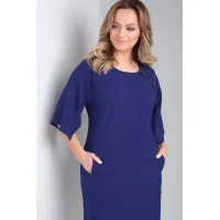 Платье Amori 9813 электрик