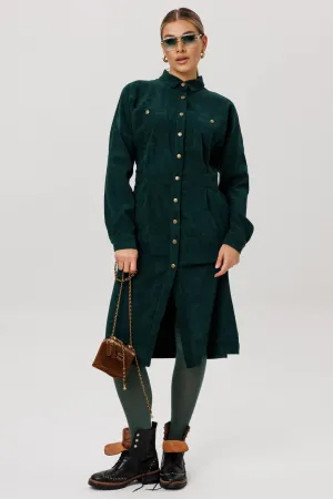 Платье Anelli 1727 Теплый мох