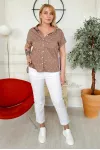 Блузка Rumoda 2219 кр коричневый Блузка Rumoda 2219 кр коричневый