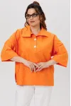 Блузка Michel Chic 786 морковный