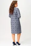 Платье Fita 5091 Роксана серо-синий Платье Fita 5091 Роксана серо-синий