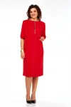 Платье Ольга Стиль С984 красный