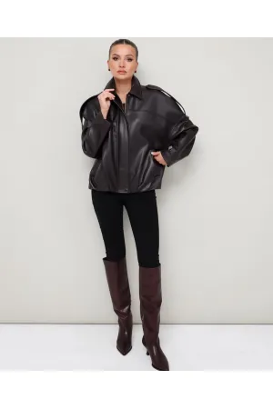 Куртка Pur Pur 11-417 Темно-коричневый