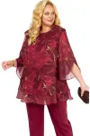 Блузка Элль-Стиль 2213.14 а винный Блузка Элль-Стиль 2213.14 а винный