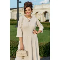 Платье Vittoria Queen 25423 бежевый Платье Vittoria Queen 25423 бежевый