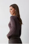 Кофта Люше 4232 баклажан Кофта Люше 4232 баклажан