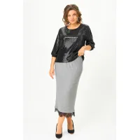 Блузка Andina City 3017 чёрный